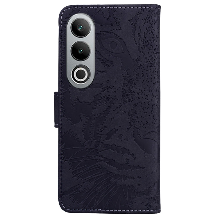 For OnePlus Nord CE4 5G Tiger Embossing Pattern Flip Leather Phone Case