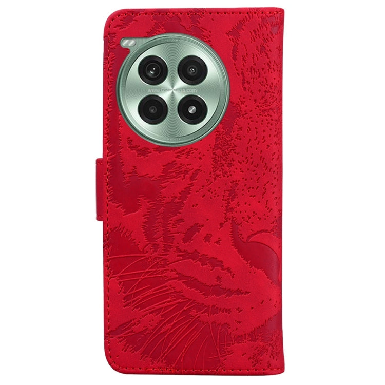 For OnePlus Ace 3 Pro Tiger Embossing Pattern Flip Leather Phone Case