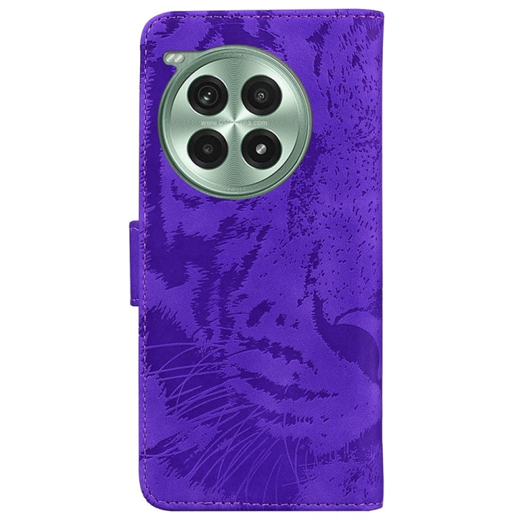 For OnePlus Ace 3 Pro Tiger Embossing Pattern Flip Leather Phone Case