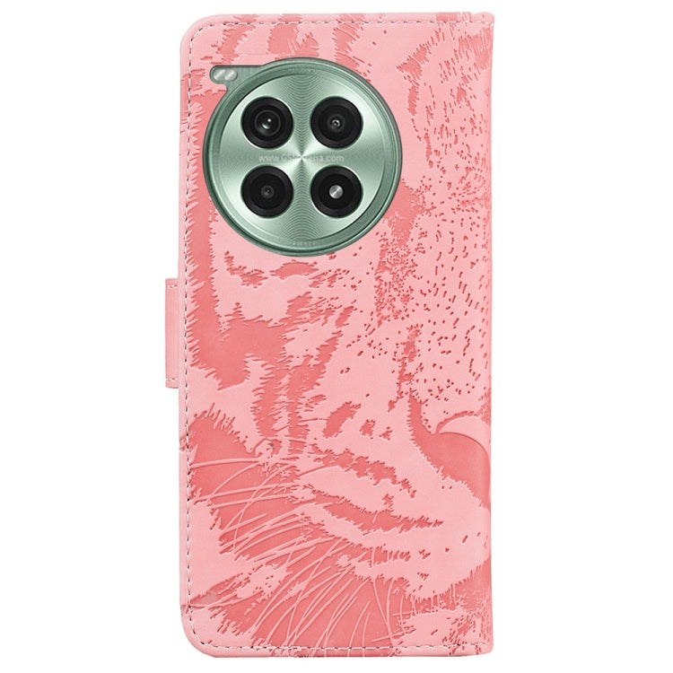 For OnePlus Ace 3 Pro Tiger Embossing Pattern Flip Leather Phone Case