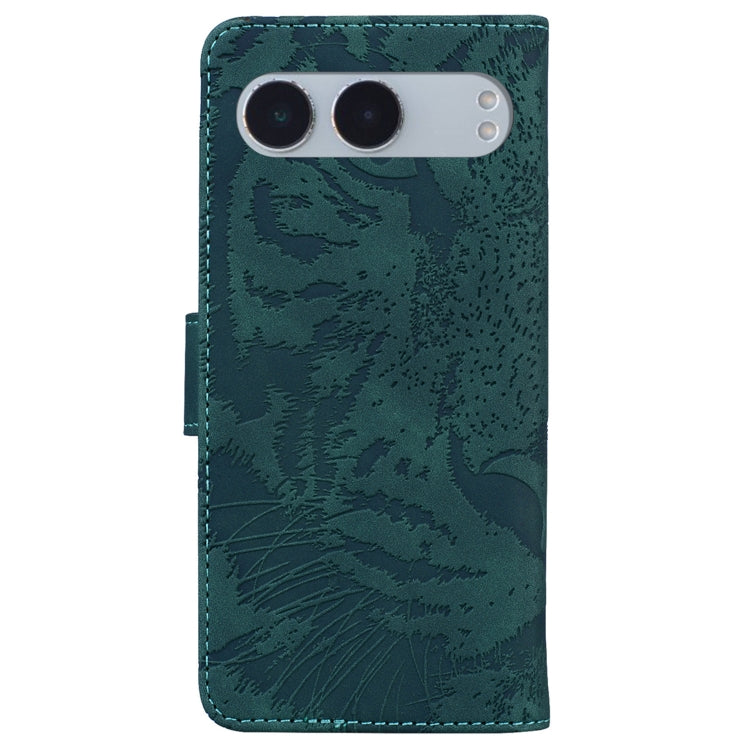 For OnePlus Nord 4 Tiger Embossing Pattern Flip Leather Phone Case