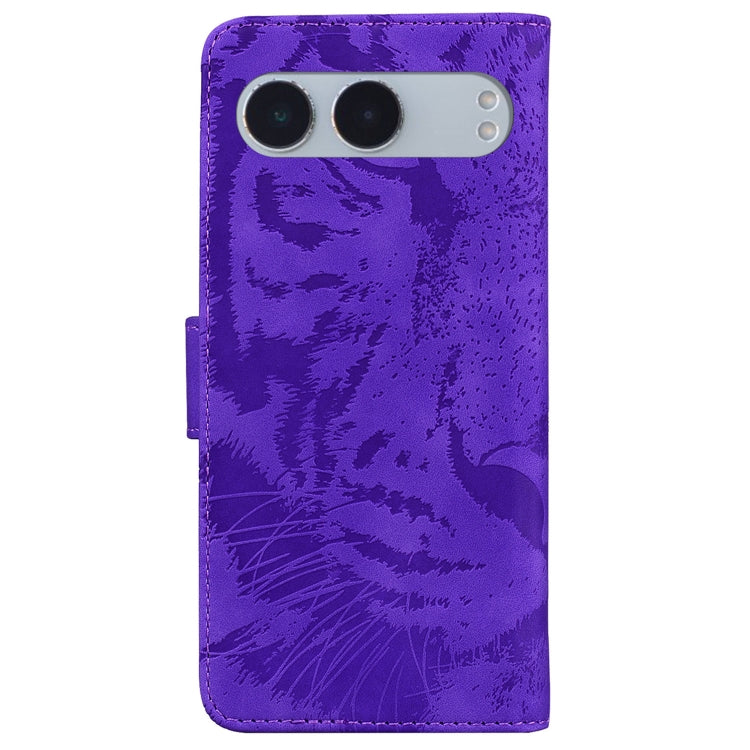 For OnePlus Nord 4 Tiger Embossing Pattern Flip Leather Phone Case