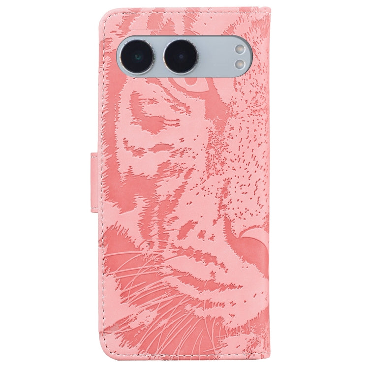 For OnePlus Nord 4 Tiger Embossing Pattern Flip Leather Phone Case
