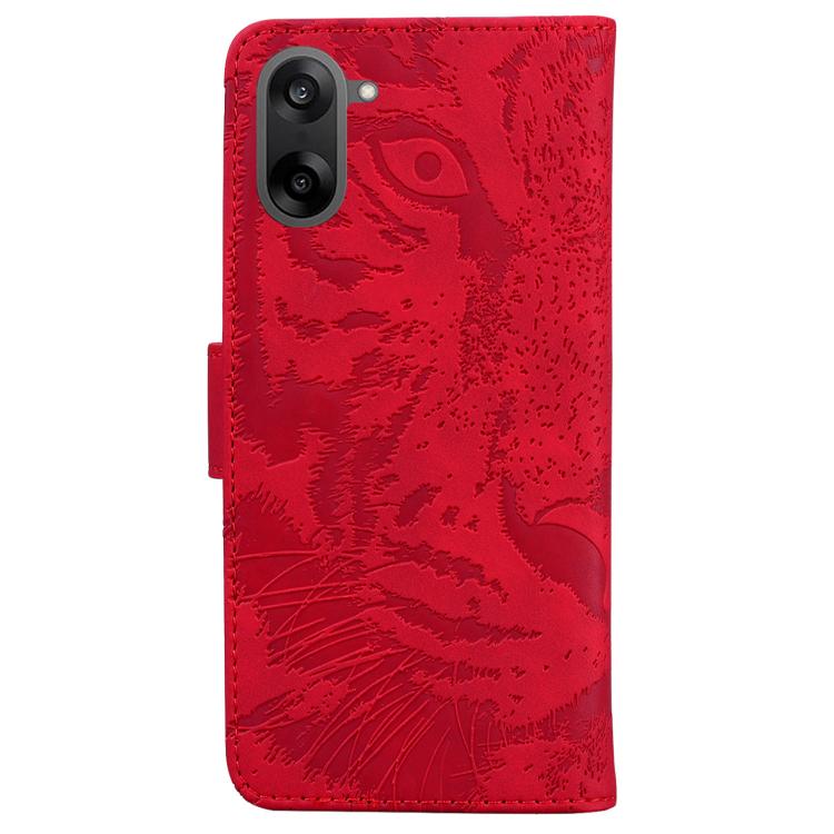 For OnePlus Ace 5 Racing / Nord CE5 Tiger Embossing Pattern Flip Leather Phone Case