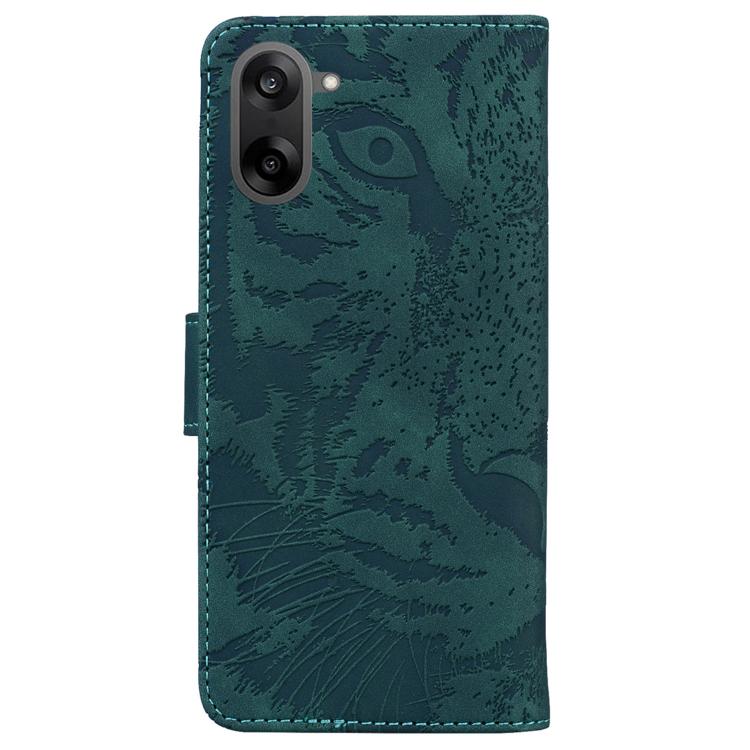 For OnePlus Ace 5 Racing / Nord CE5 Tiger Embossing Pattern Flip Leather Phone Case
