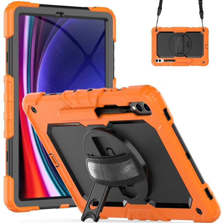 For Samsung Galaxy Tab S9+ / S8+ Silicone + PC Tablet Case