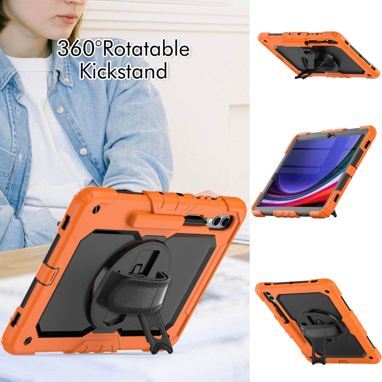 For Samsung Galaxy Tab S9+ / S8+ Silicone + PC Tablet Case