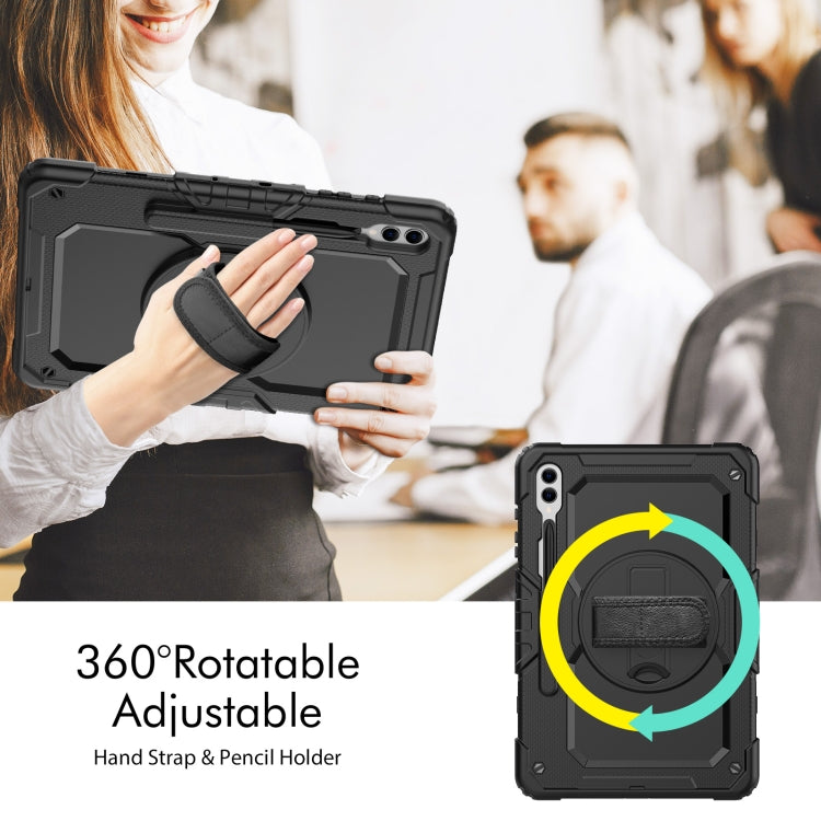 For Samsung Galaxy Tab S9+ / S8+ Silicone + PC Tablet Case