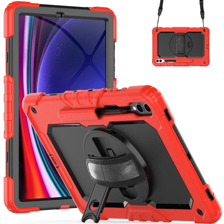 For Samsung Galaxy Tab S9+ / S8+ Silicone + PC Tablet Case