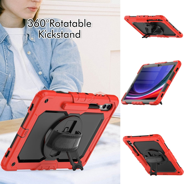 For Samsung Galaxy Tab S9+ / S8+ Silicone + PC Tablet Case