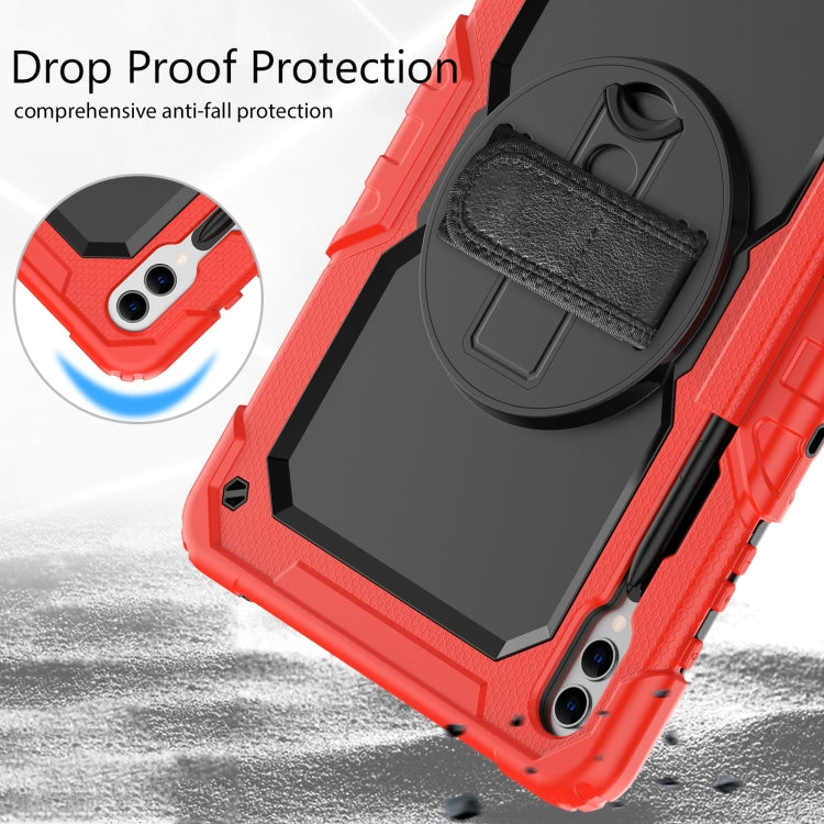 For Samsung Galaxy Tab S9+ / S8+ Silicone + PC Tablet Case