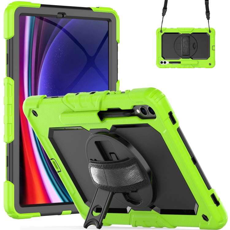For Samsung Galaxy Tab S9+ / S8+ Silicone + PC Tablet Case