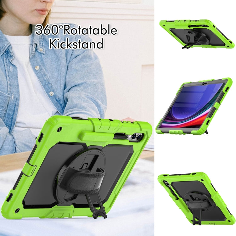 For Samsung Galaxy Tab S9+ / S8+ Silicone + PC Tablet Case