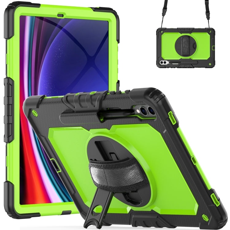 For Samsung Galaxy Tab S9+ / S8+ Silicone + PC Tablet Case