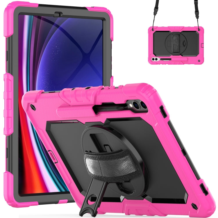 For Samsung Galaxy Tab S9+ / S8+ Silicone + PC Tablet Case