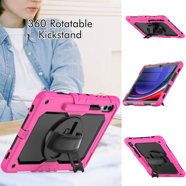 For Samsung Galaxy Tab S9+ / S8+ Silicone + PC Tablet Case