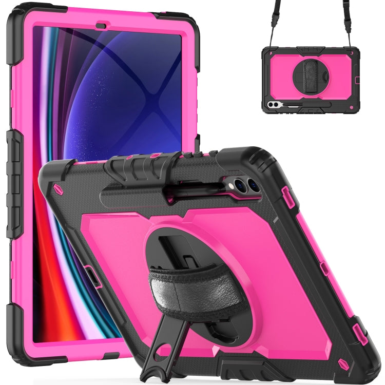 For Samsung Galaxy Tab S9+ / S8+ Silicone + PC Tablet Case