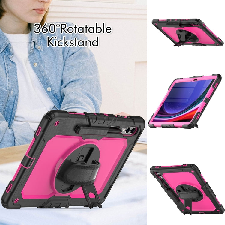 For Samsung Galaxy Tab S9+ / S8+ Silicone + PC Tablet Case