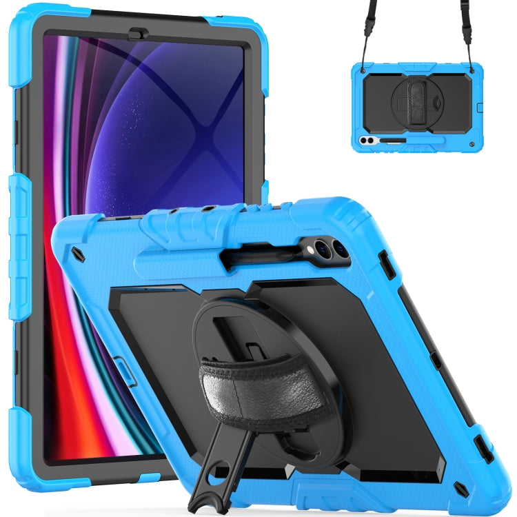 For Samsung Galaxy Tab S9+ / S8+ Silicone + PC Tablet Case