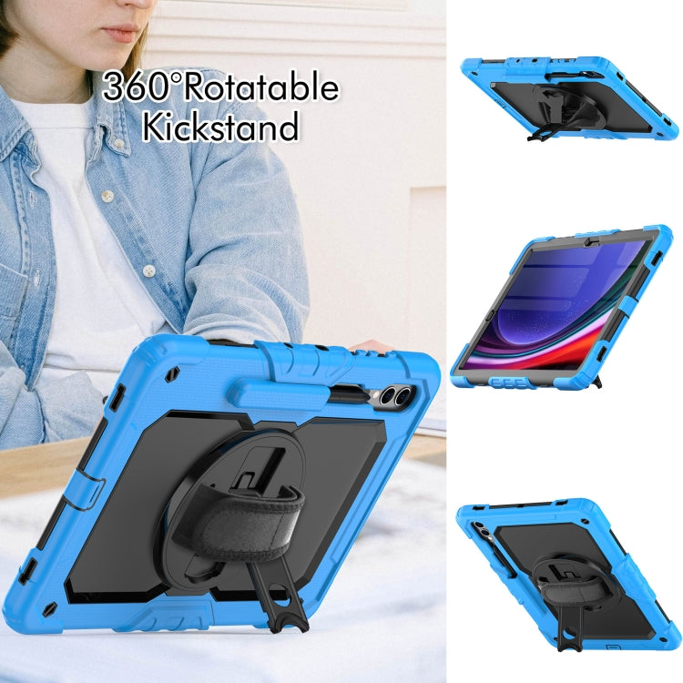 For Samsung Galaxy Tab S9+ / S8+ Silicone + PC Tablet Case