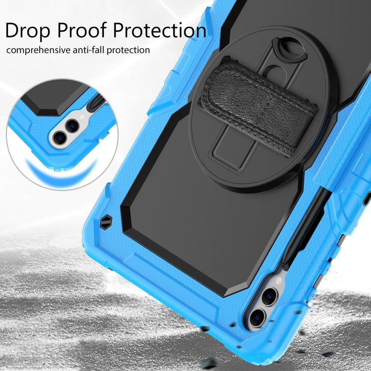 For Samsung Galaxy Tab S9+ / S8+ Silicone + PC Tablet Case