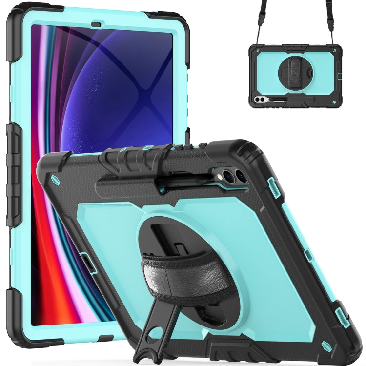 For Samsung Galaxy Tab S9+ / S8+ Silicone + PC Tablet Case