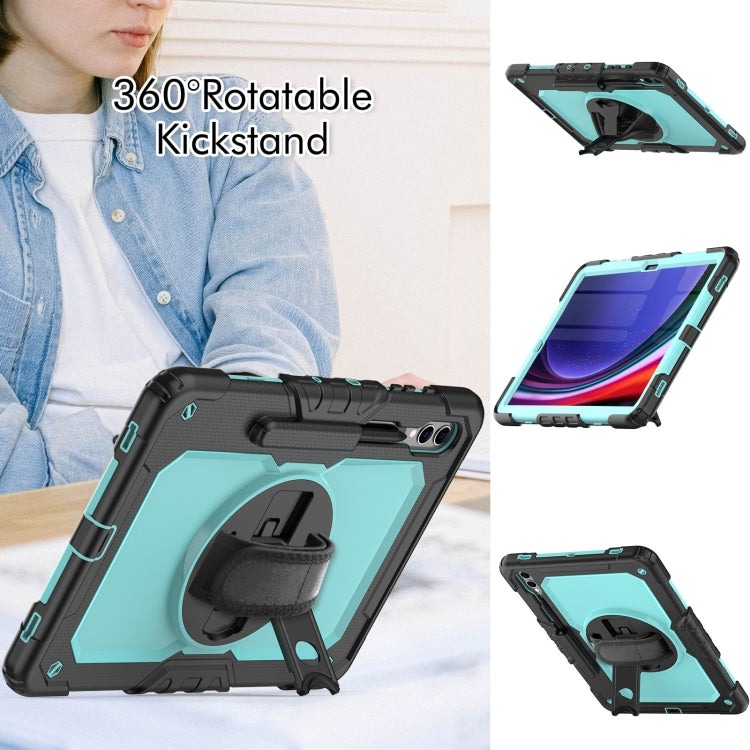For Samsung Galaxy Tab S9+ / S8+ Silicone + PC Tablet Case