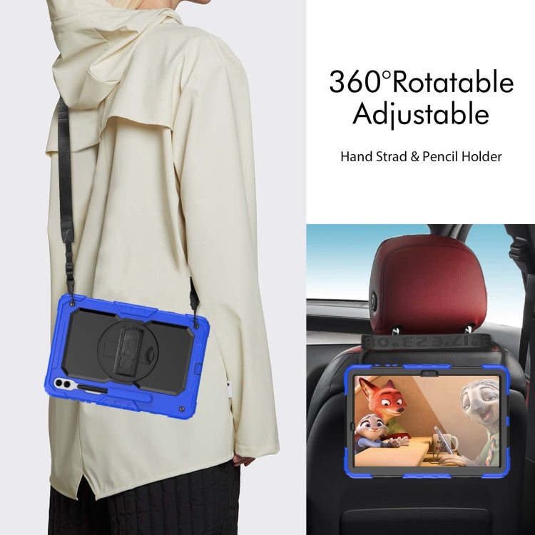 For Samsung Galaxy Tab S9+ / S8+ Silicone + PC Tablet Case