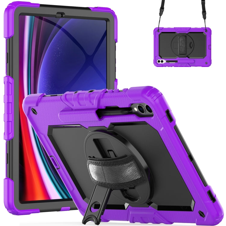 For Samsung Galaxy Tab S9+ / S8+ Silicone + PC Tablet Case