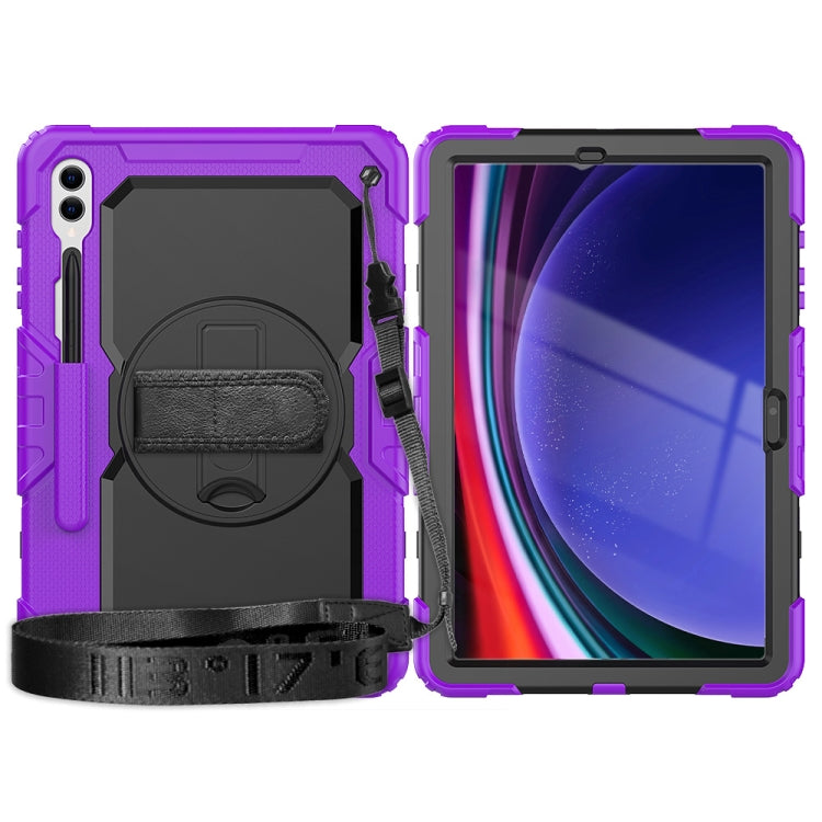 For Samsung Galaxy Tab S9+ / S8+ Silicone + PC Tablet Case