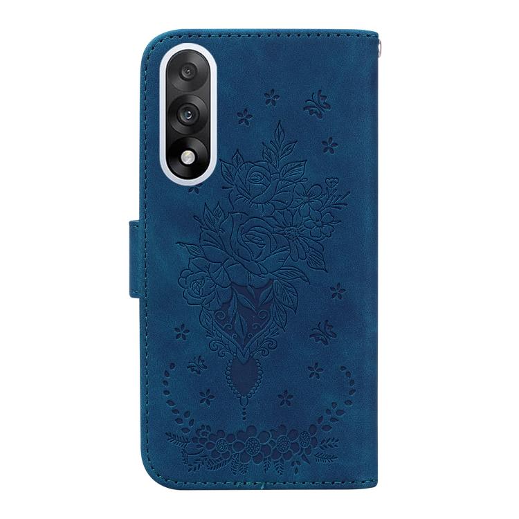For OnePlus Ace 5 Ultra / Nord 5 5G Butterfly Rose Embossed Leather Phone Case