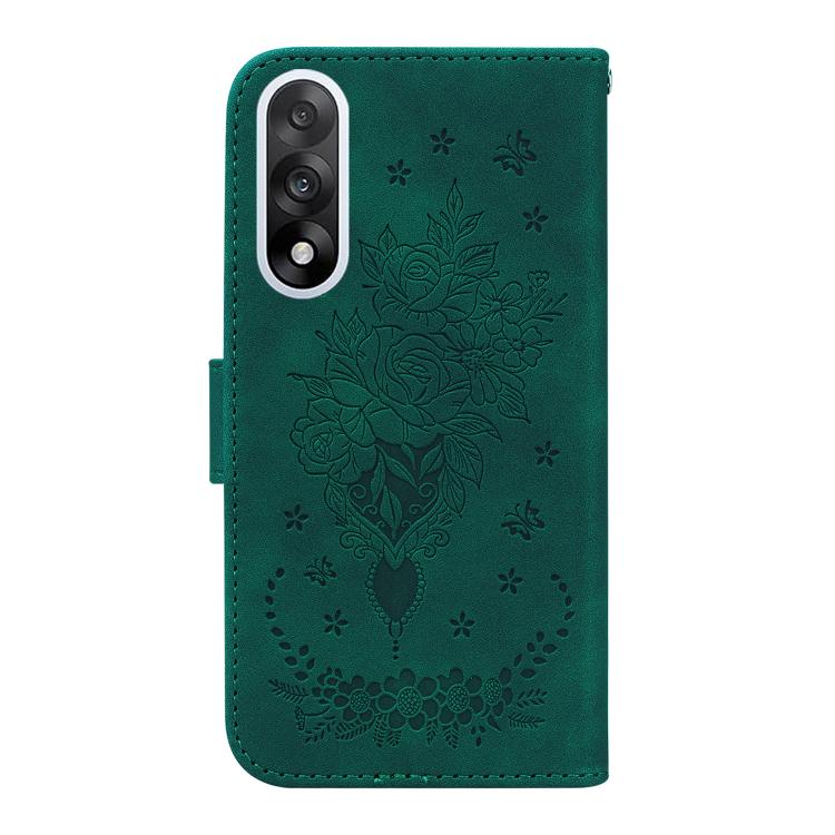 For OnePlus Ace 5 Ultra / Nord 5 5G Butterfly Rose Embossed Leather Phone Case