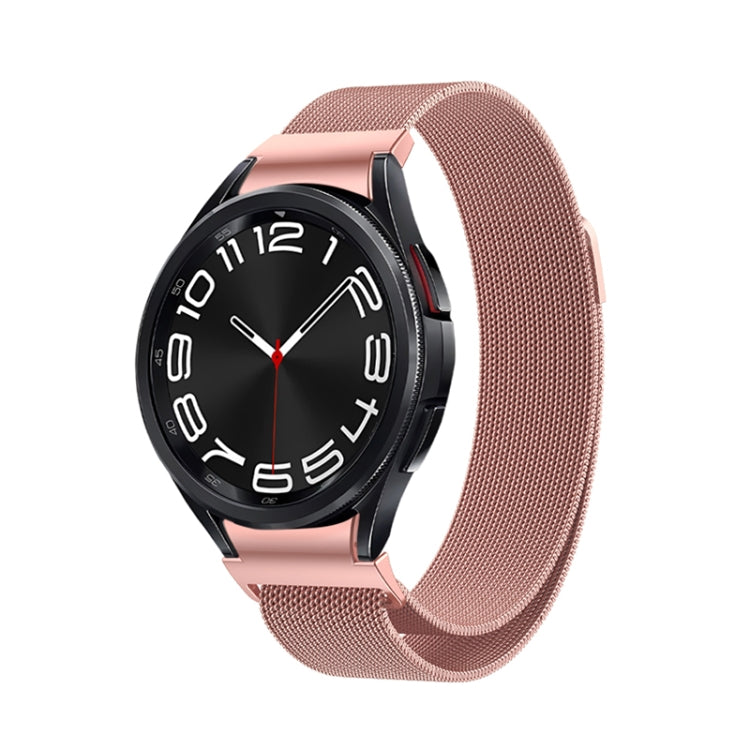 For Samsung Galaxy Watch 6 Milanese Metal Watch Band