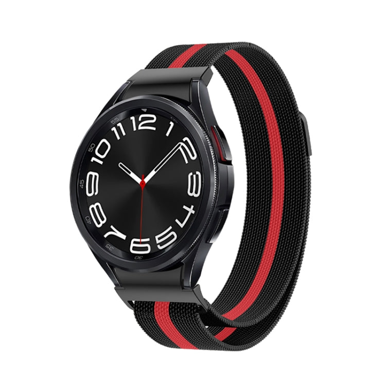 For Samsung Galaxy Watch 6 Milanese Metal Watch Band