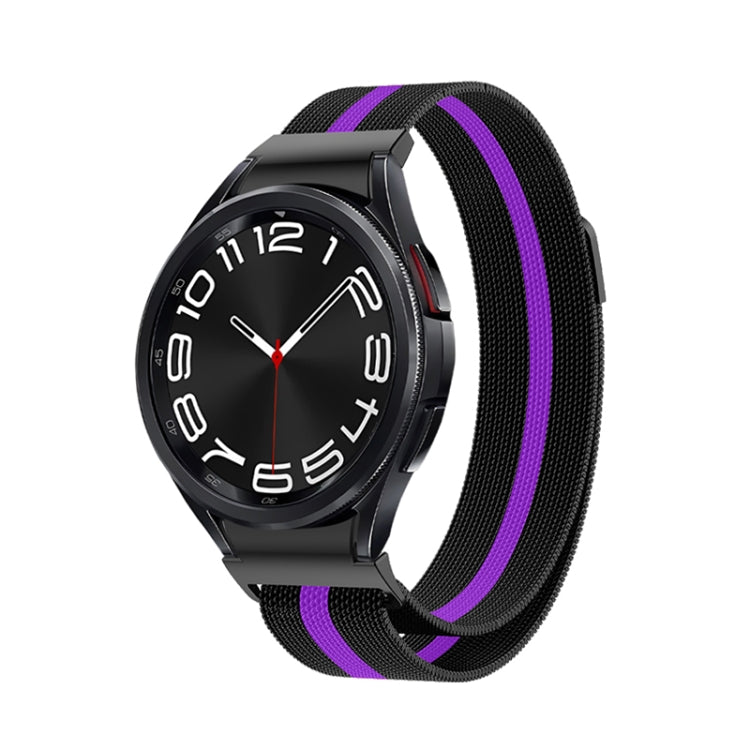 For Samsung Galaxy Watch 6 Milanese Metal Watch Band