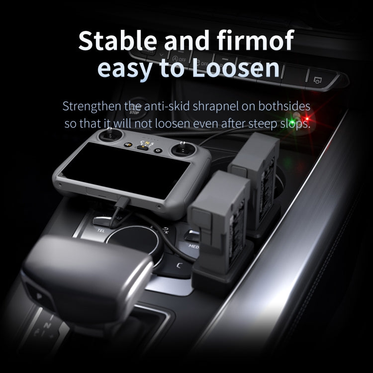 For Mini 3 / Mini 3 Pro STARTRC 2 in 1 Battery Charging Car Charger(Silver)