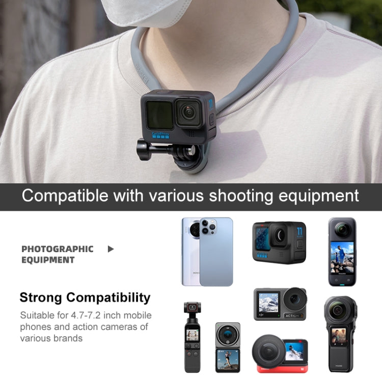 RUIGPRO Lazy Neck Bracket POV View Mount