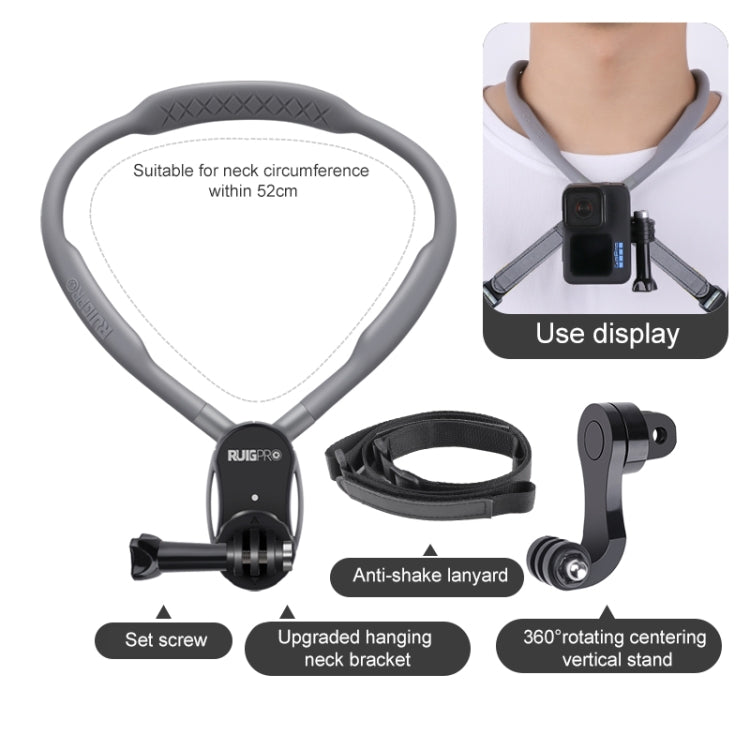 RUIGPRO Lazy Neck Bracket POV View Mount