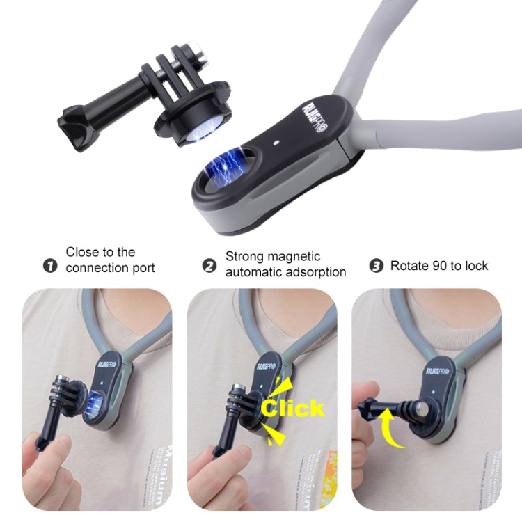RUIGPRO Lazy Neck Bracket POV View Mount