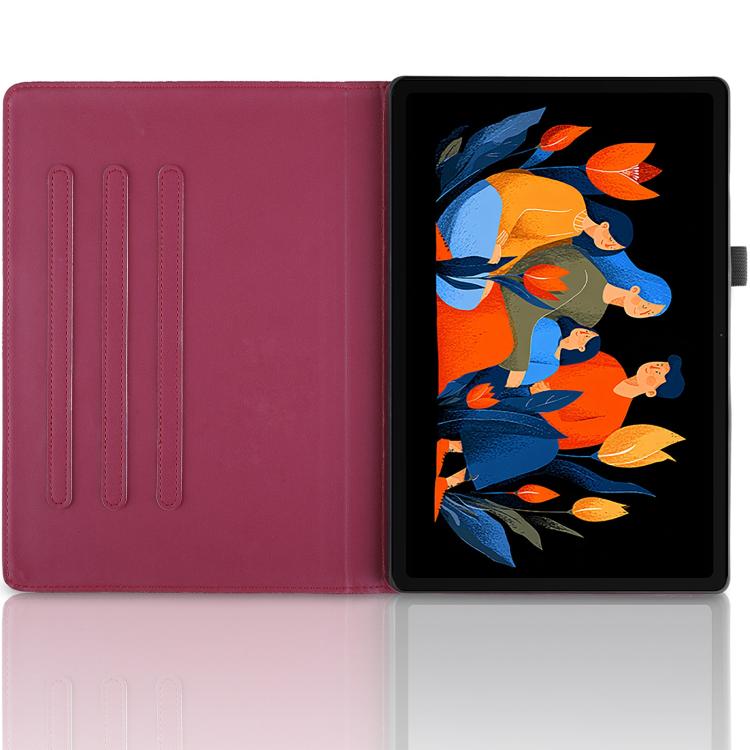 For Lenovo Xiaoxin Pad 12.1 2025 Tree Life Embossed Rotation Leather Tablet Case