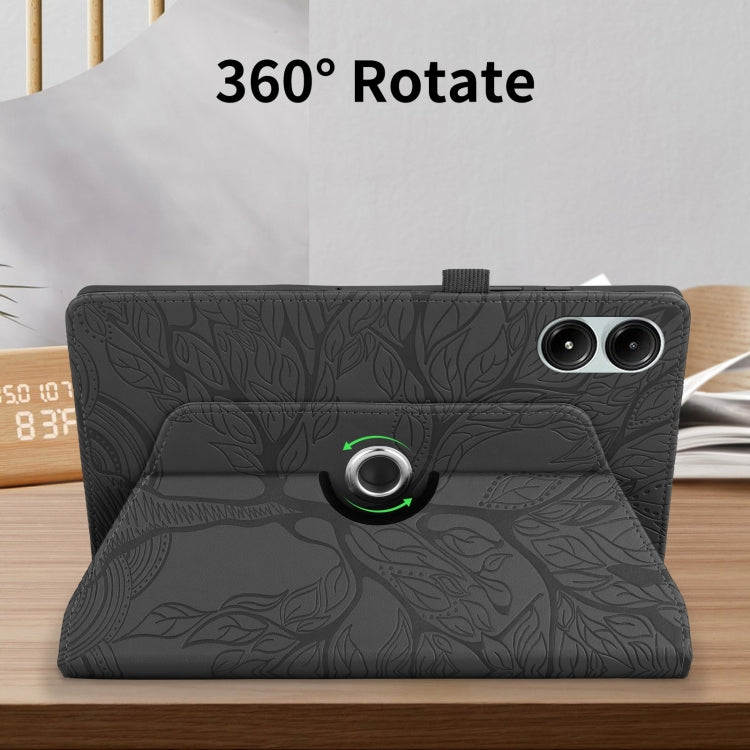 For Xiaomi Redmi Pad Pro 12.1 Tree Life Embossed Rotation Leather Tablet Case