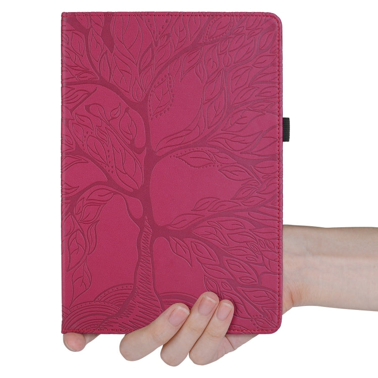 For Xiaomi Pad 7 / 7 Pro Tree Life Embossed Rotation Leather Tablet Case