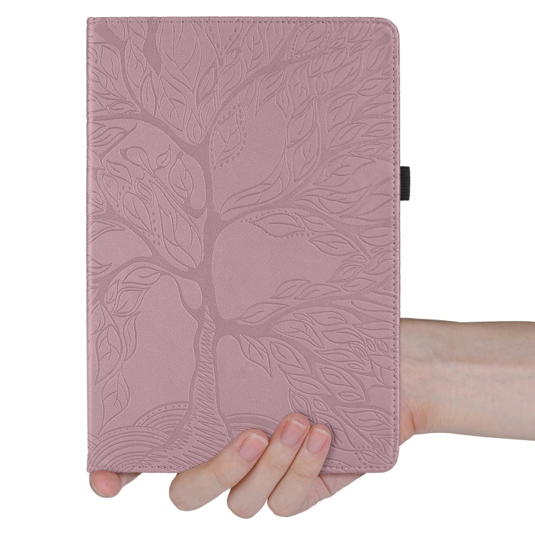 For Xiaomi Pad 7 / 7 Pro Tree Life Embossed Rotation Leather Tablet Case