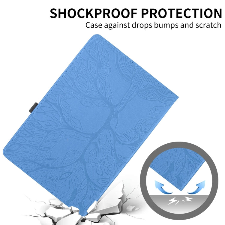 For Xiaomi Pad 7 / 7 Pro Tree Life Embossed Rotation Leather Tablet Case