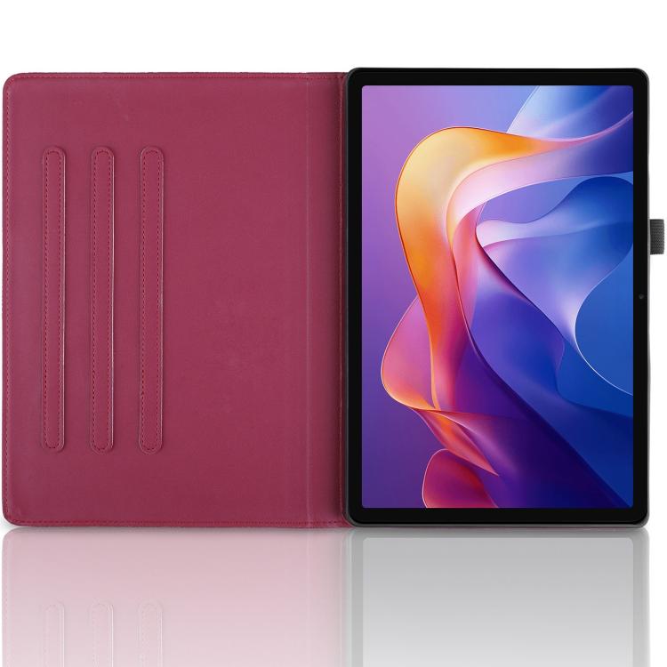 For Xiaomi Redmi Pad 2 Tree Life Embossed Rotation Leather Tablet Case