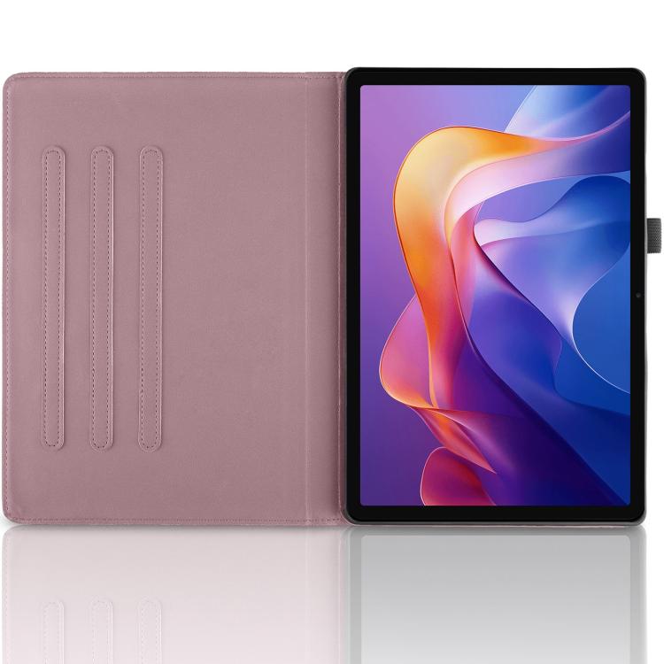 For Xiaomi Redmi Pad 2 Tree Life Embossed Rotation Leather Tablet Case