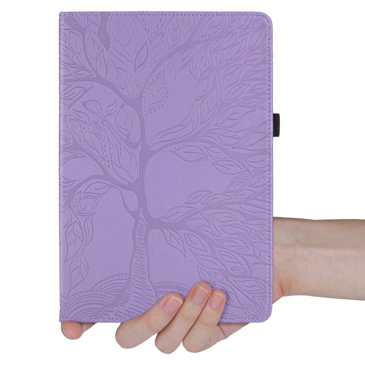 For Xiaomi Redmi Pad 2 Tree Life Embossed Rotation Leather Tablet Case