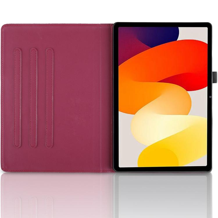 For Xiaomi Redmi K Pad Tree Life Embossed Rotation Leather Tablet Case