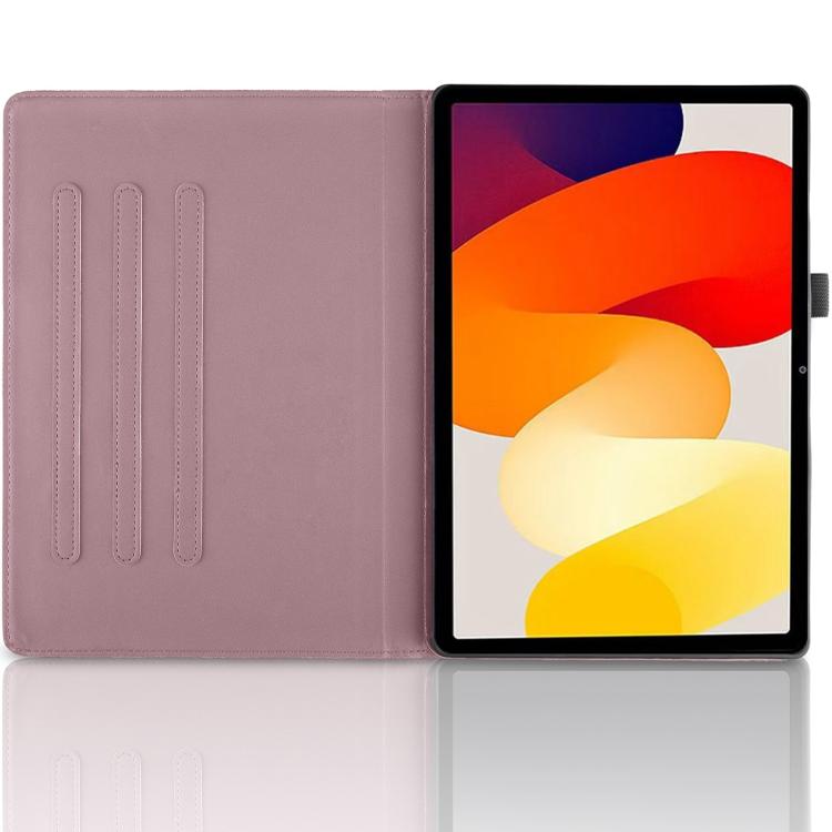For Xiaomi Redmi K Pad Tree Life Embossed Rotation Leather Tablet Case