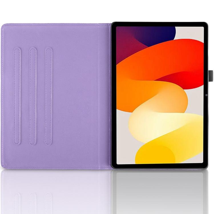 For Xiaomi Redmi K Pad Tree Life Embossed Rotation Leather Tablet Case